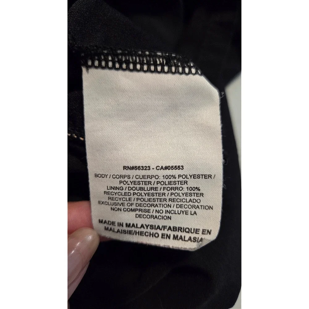 Nike Dri-FIT Black Running Shorts Large Lined Athletic Gym Workout Shorts